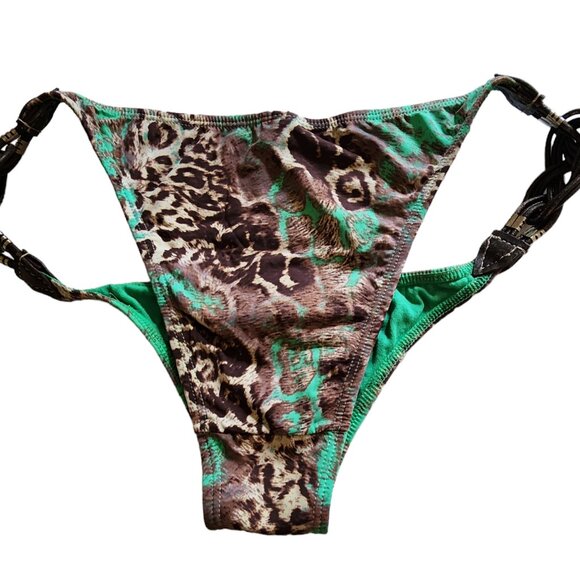 Vintage Despi Bikini Accented with Leather - Picture 10 of 14